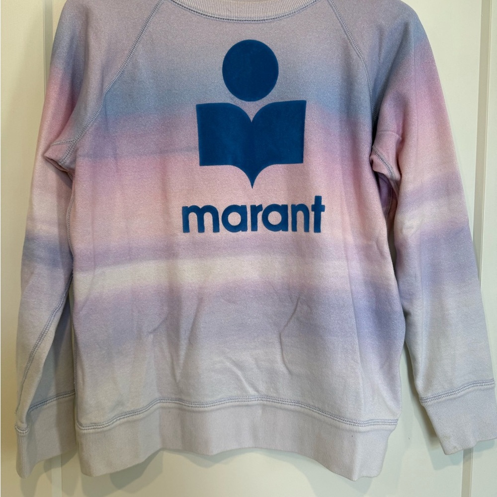Isabel Marant Étoile Blue Logo Sweatshirt